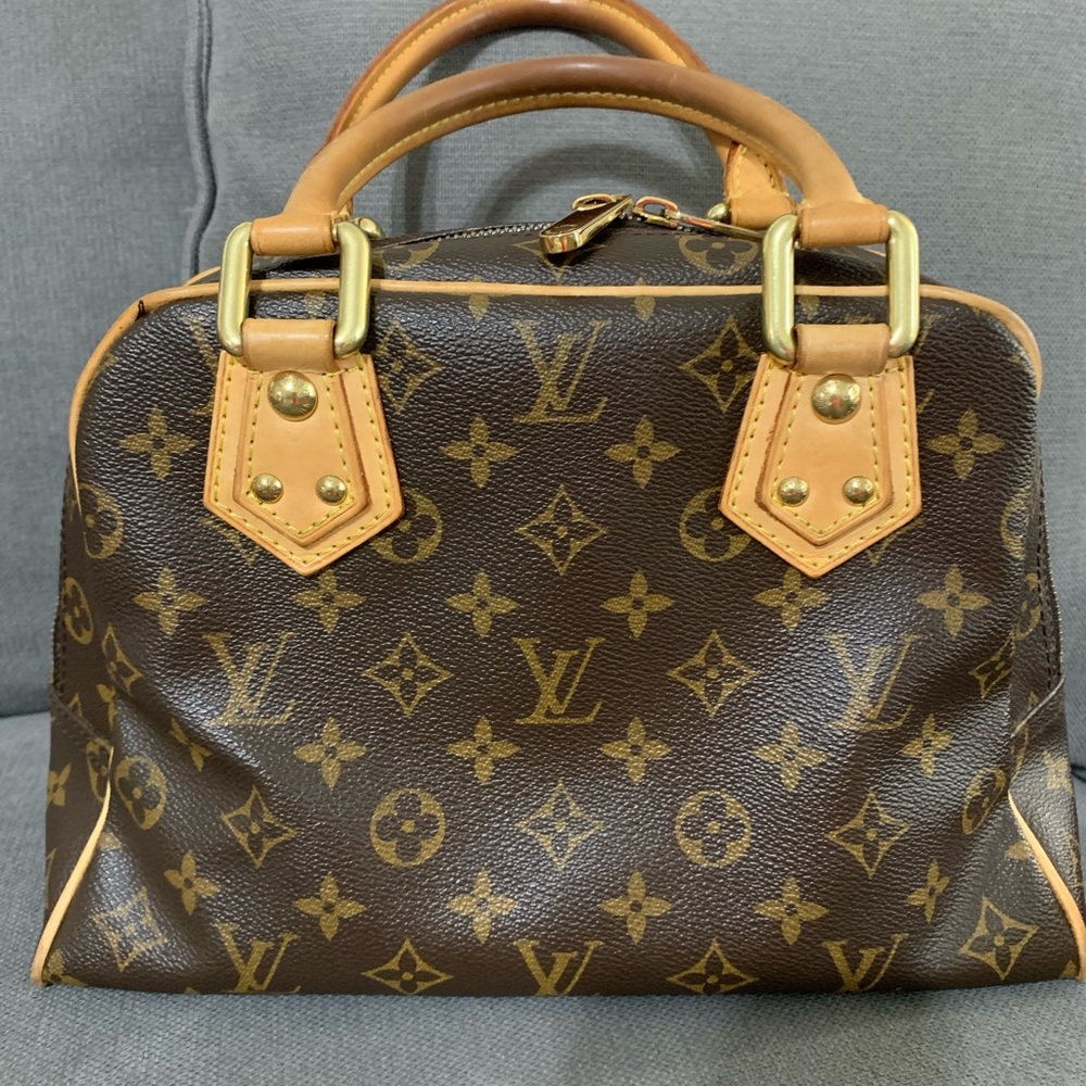 💯% authentic Louis Vuitton Manhattan Monogram bag - Picture 2 of 12
